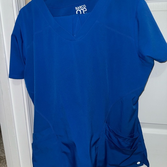 Barco One Large Royal Blue Joggers Scrubs - Picture 2 of 2
